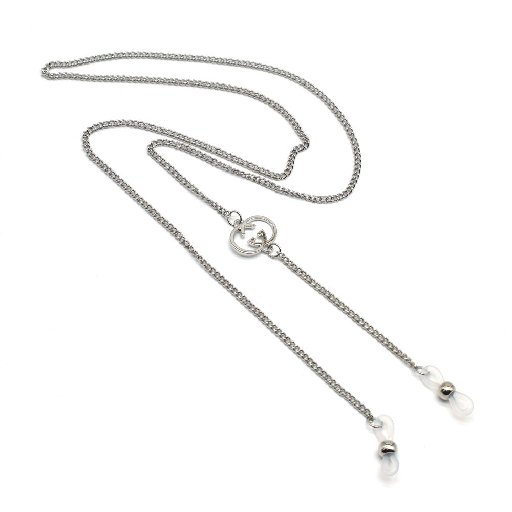 Adjustable Silver Eyewear Chain Kalsten
