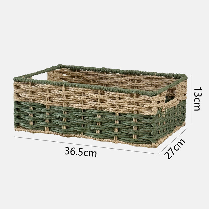 Handcrafted storage basket in natural design Kalsten