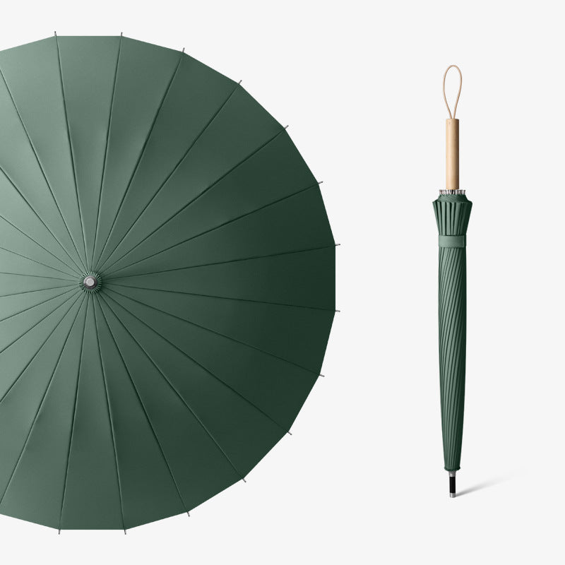 Ladies elegant umbrella with wooden handle and durable cover Kalsten
