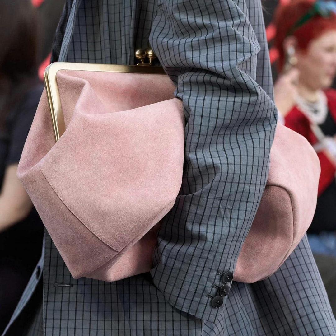 Elegant Suede Handbag