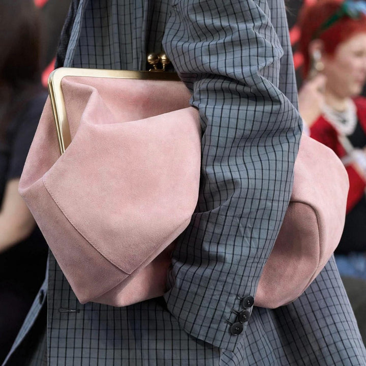 Elegant Suede Handbag