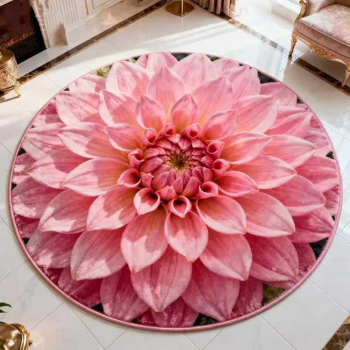 Plush Sunflower Decorative Area Rug Kalsten