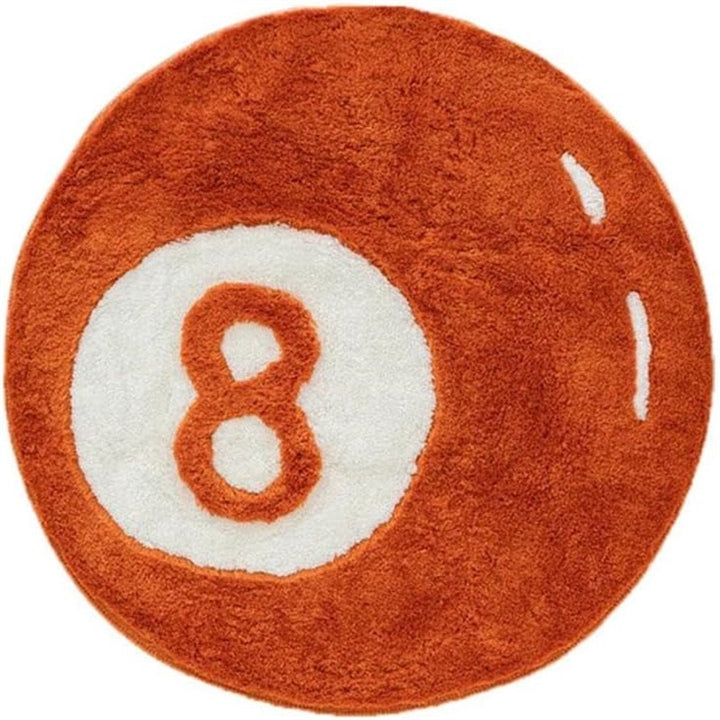 Gaming-Themed Round Plush Area Mat