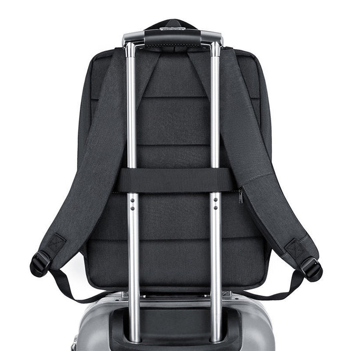 Laptop backpack with futuristic design and integrated storage Kalsten