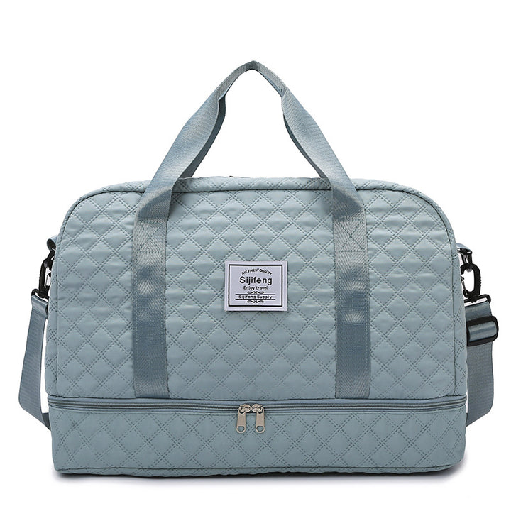 Quilted Travel Weekender Bag