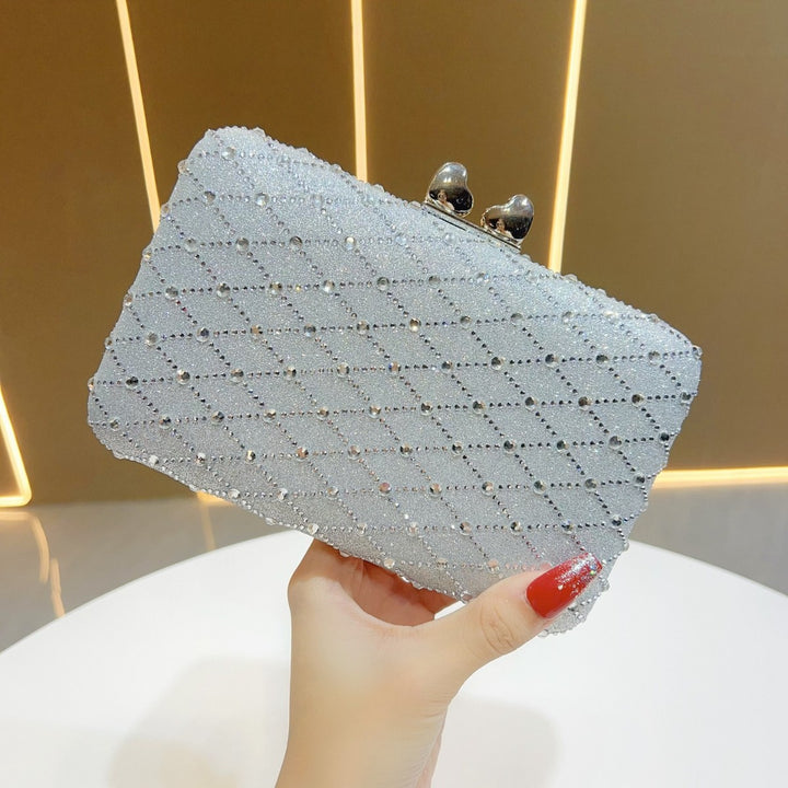 Rhinestone Glitter Clutch