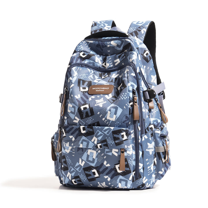 Stylish Multi-Compartment Graphic Print Backpack Kalsten