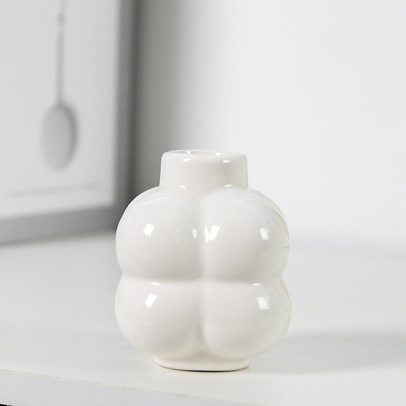 Decorative Ceramic Flower Bud Holder Kalsten