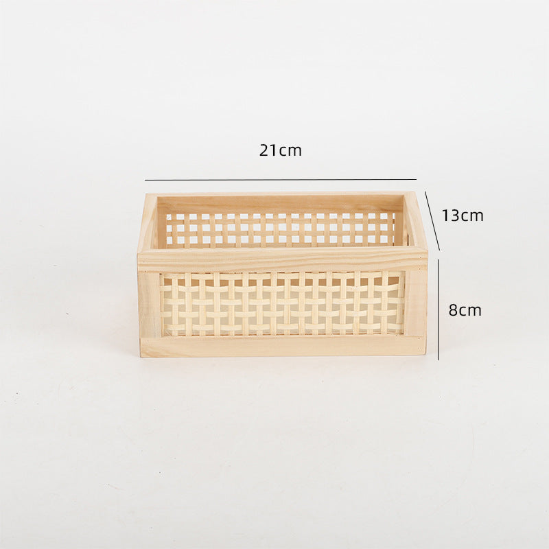 Wooden Multi-Tiered Cosmetic Organizer Kalsten