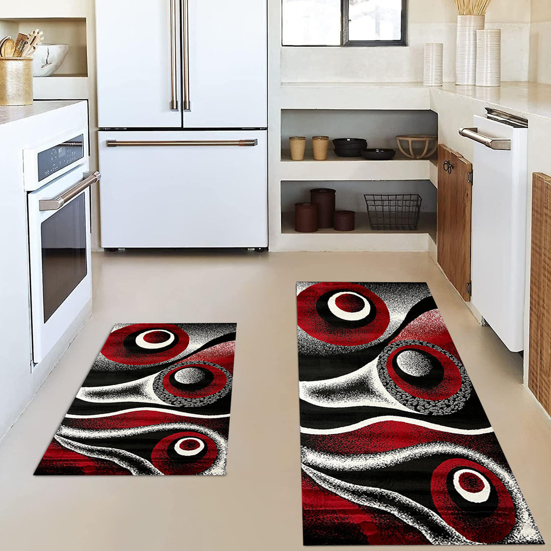 Vintage-Inspired Kitchen Mat Set Kalsten