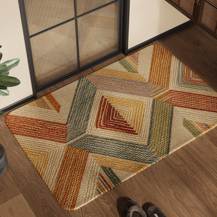 Geometric Pattern Decorative Rug