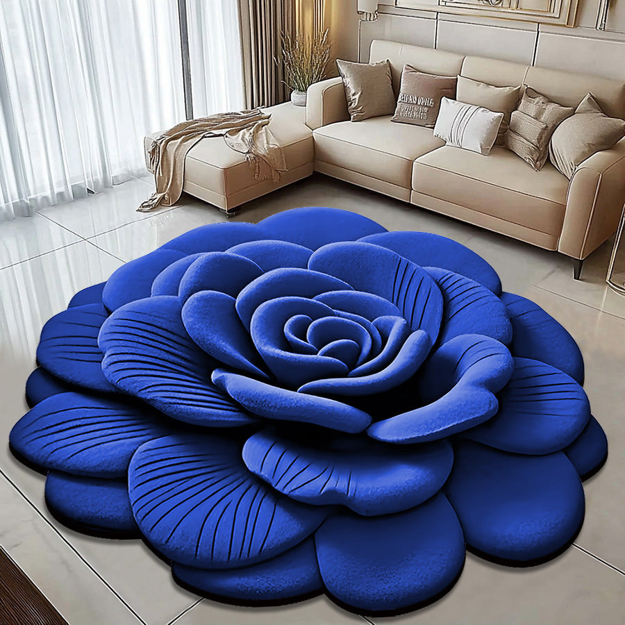 Floral Shaped Area Rug Kalsten 1790150776