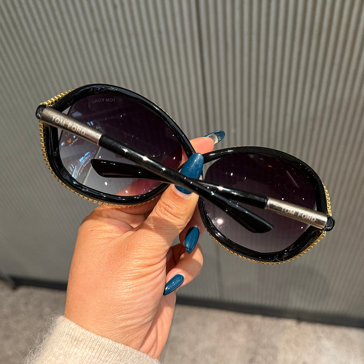 Ladies Trendy Sunglasses with Sparkling Crystal Decor Kalsten