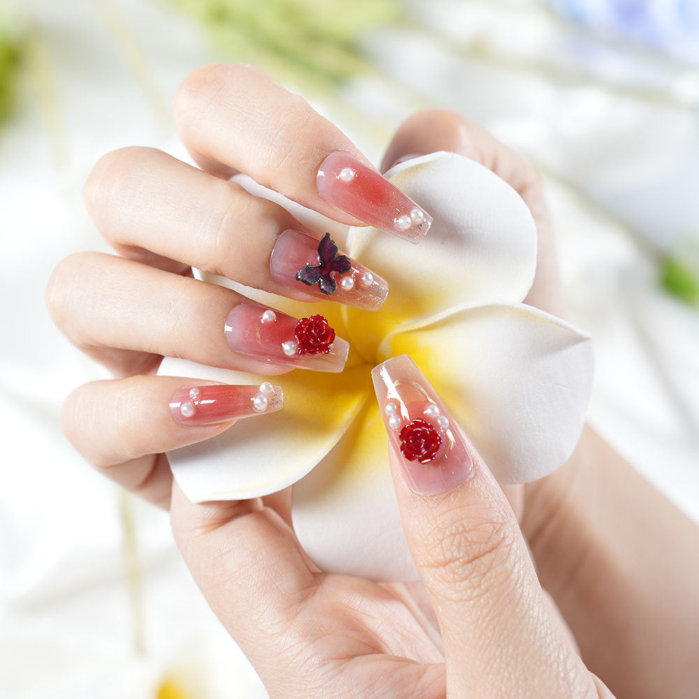 Glamorous Decorative Nail Extensions Kalsten