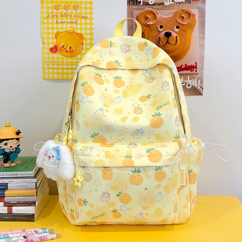 Fun Pineapple-Themed School Backpack Kalsten