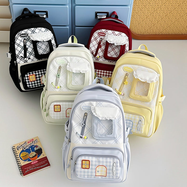 Cute Animal Print School Backpack Kalsten