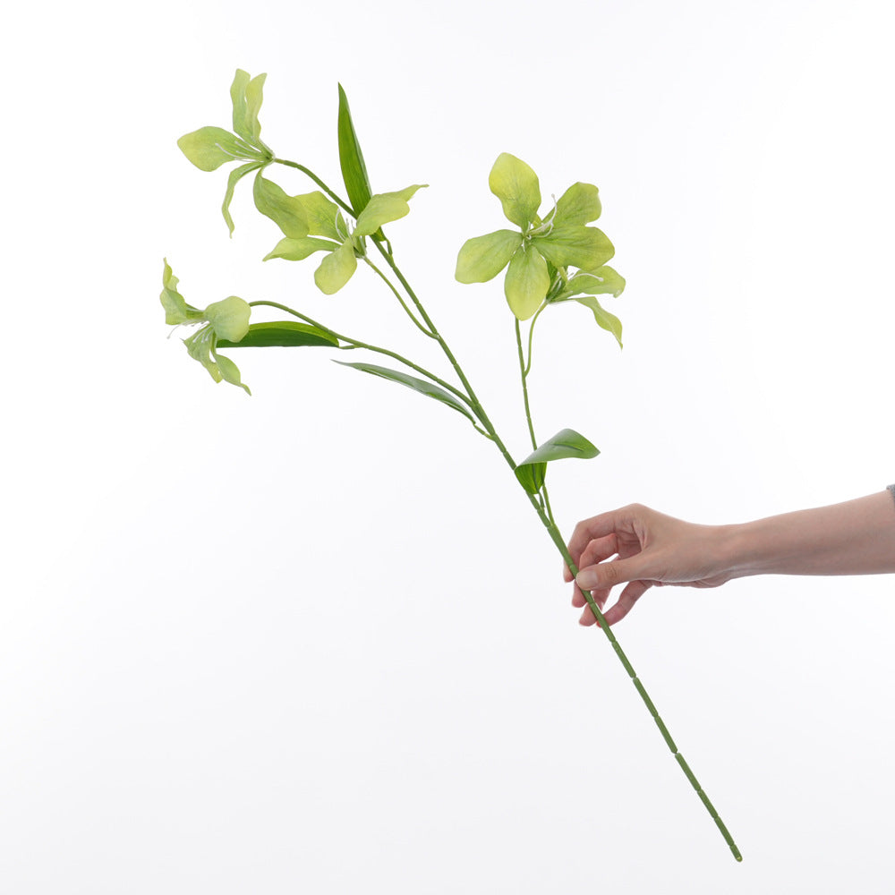 Elegant Faux Orchid Stem