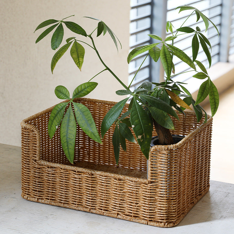 Unisex Modern Storage Basket made of Woven Material Kalsten