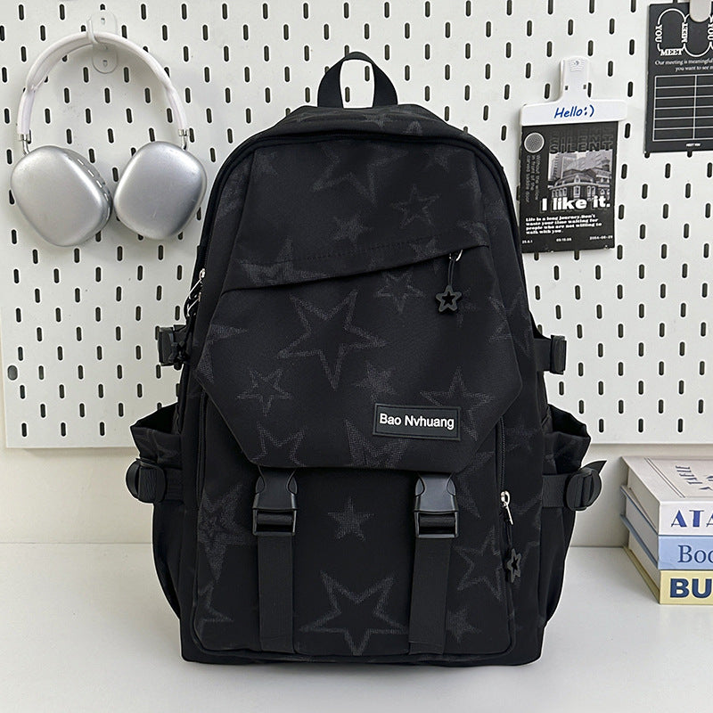 Stylish Star-Patterned Backpack Kalsten 1791204674