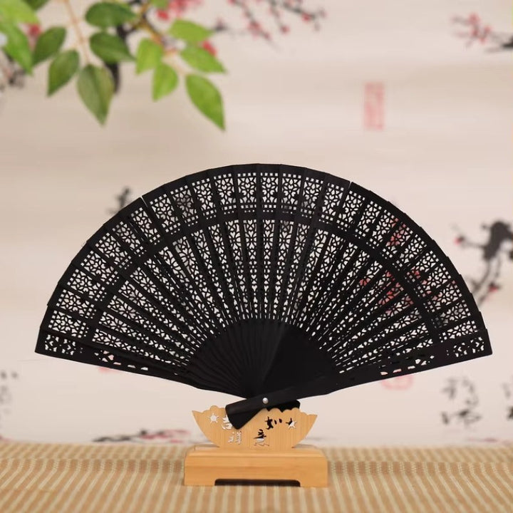 Ladies filigree fan made of high-quality material Kalsten
