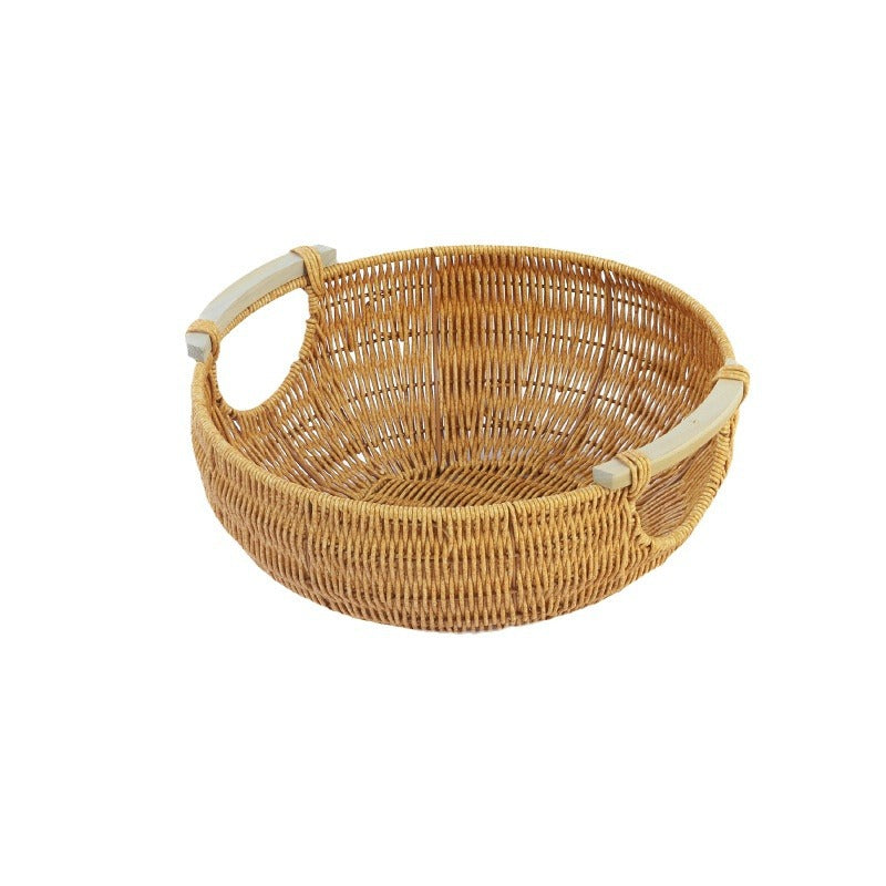 Decorative Woven Living Room Basket Kalsten