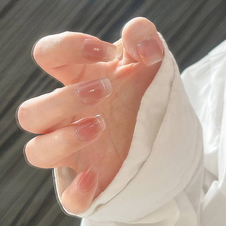 Premium Natural Press-On Nail Set Kalsten
