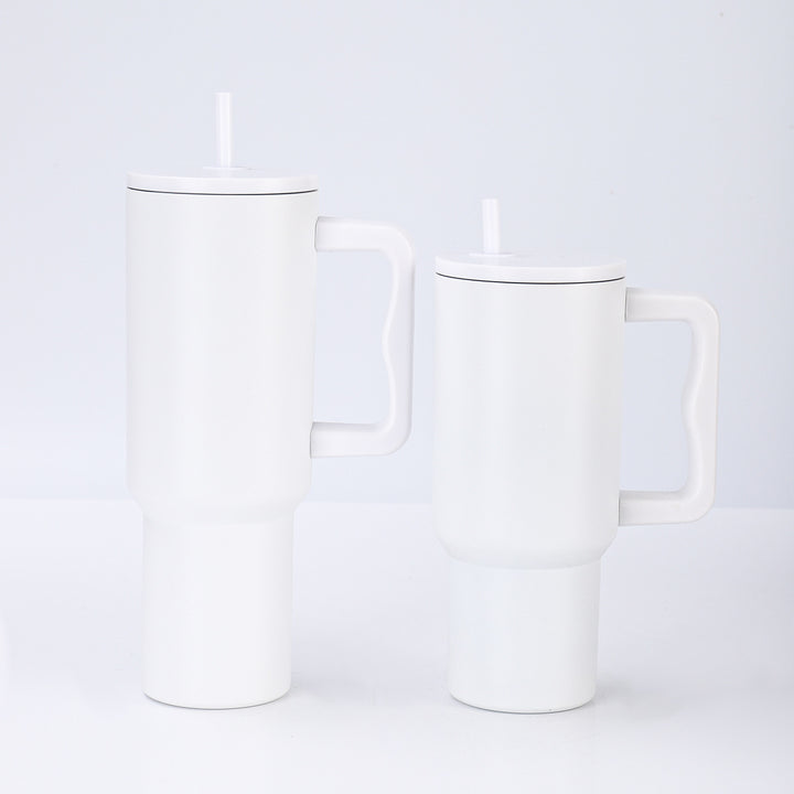 Women's High-Quality Insulated Mug with Integrated Straw Kalsten
