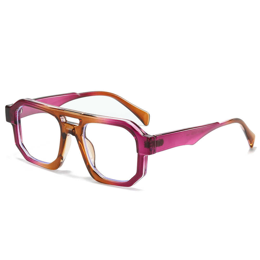 Fashion-Forward Geometric Oversized Sunglasses Kalsten