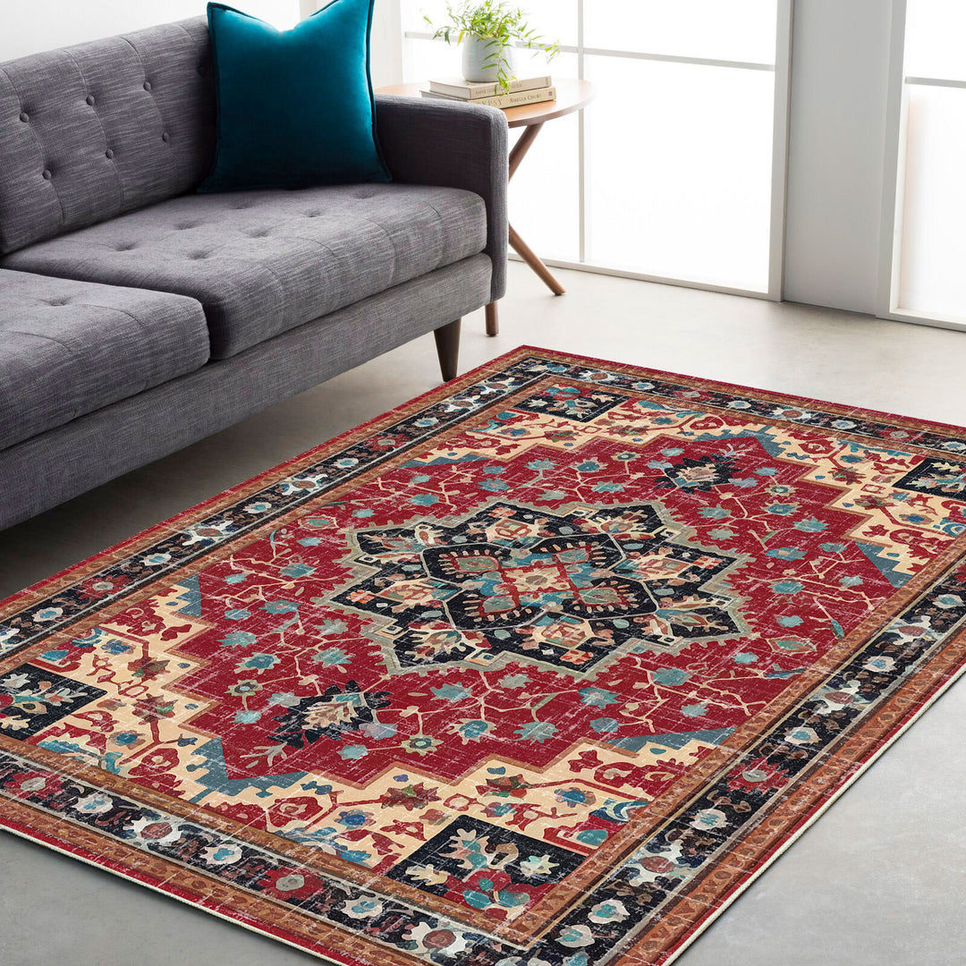 Vintage-Inspired Persian Area Rug Kalsten 1791538305