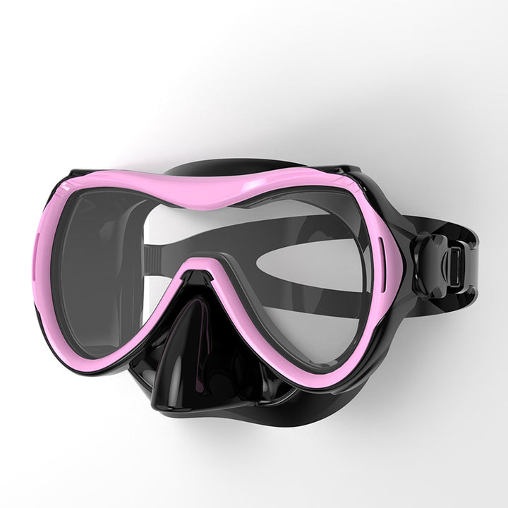 Diving mask with soft silicone edge and wide field of vision Kalsten
