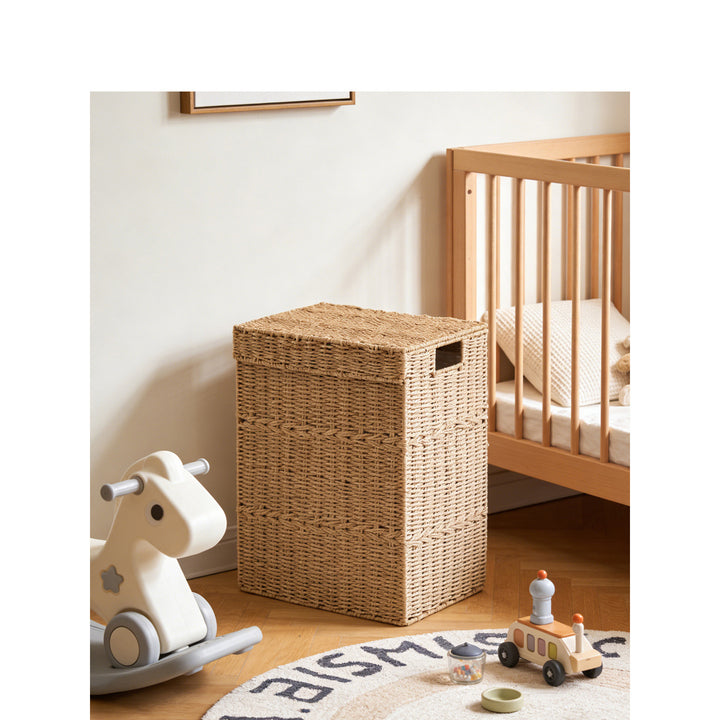 Natural Straw Storage Basket Kalsten