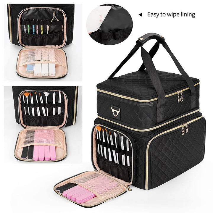 Elegant Quilted Storage Bag Kalsten