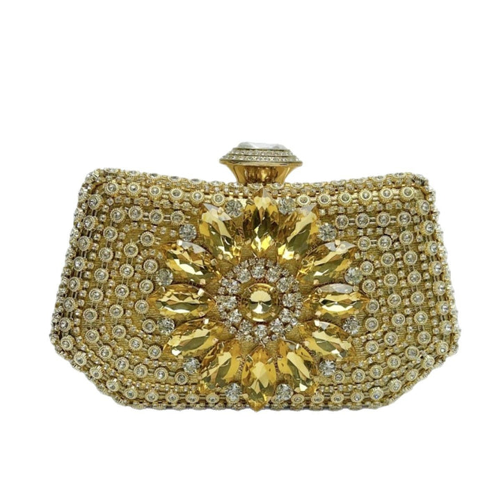 Ornate Beaded Evening Clutch