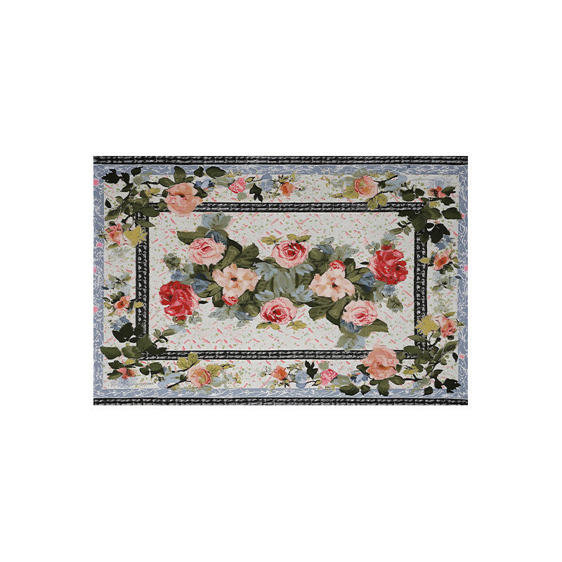 Floral Pattern Decorative Mat Kalsten