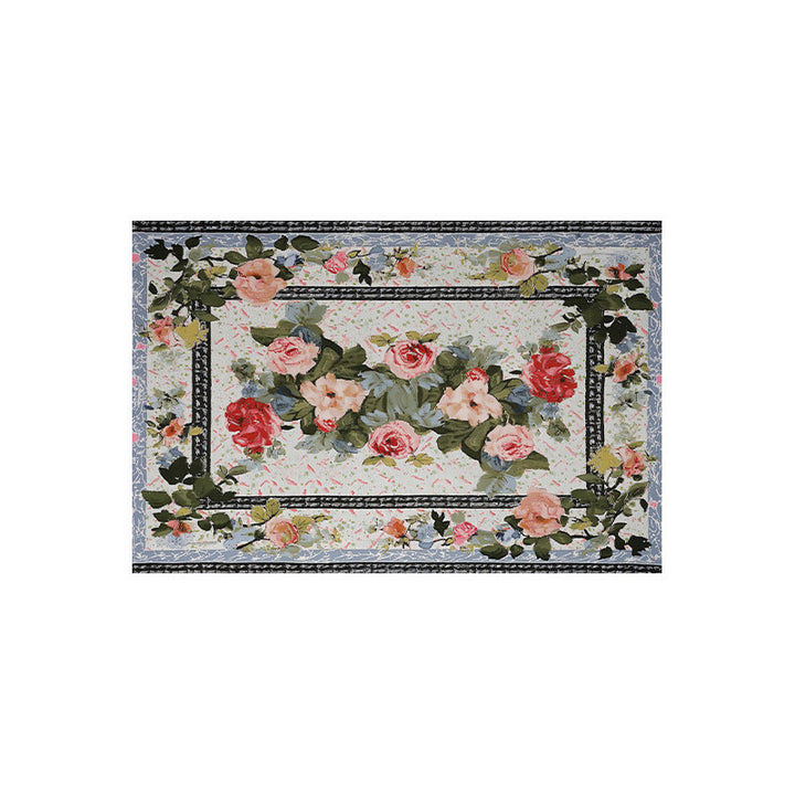 Floral Pattern Decorative Mat Kalsten