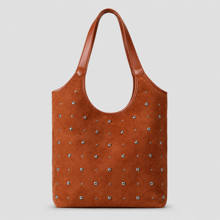 Elegant Suede Shoulder Bag