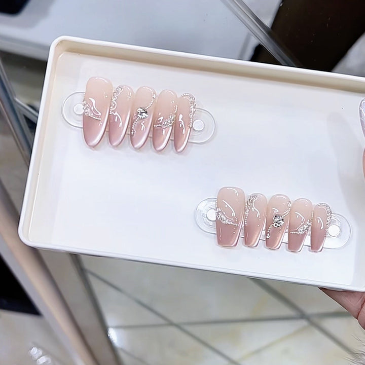 Premium Elegant Stiletto Press-On Nails Set Kalsten