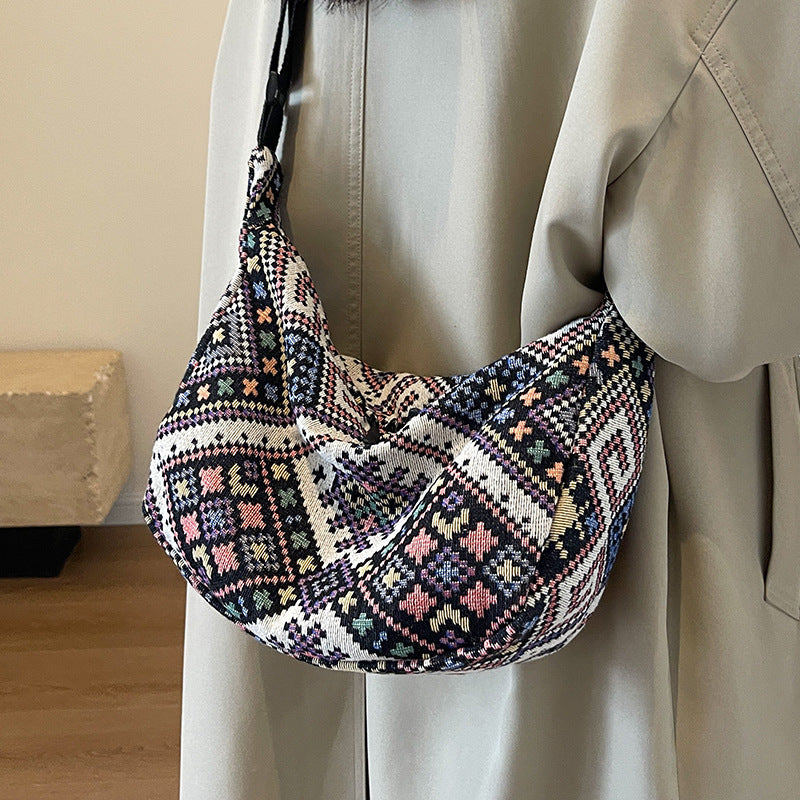 Ethnic Patterned Sling Bag