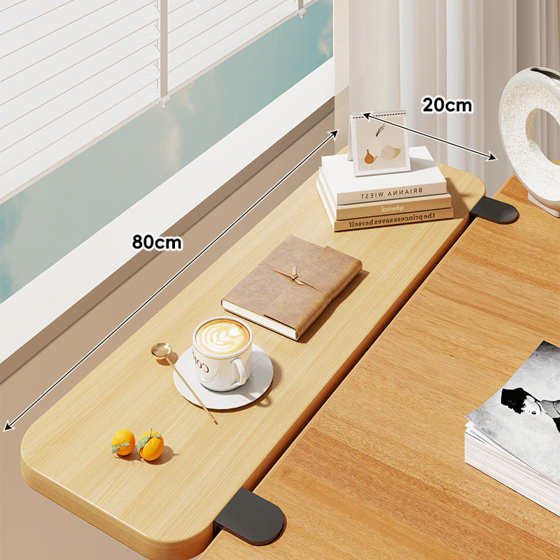 Clamp-On Window Sill Desk Extension Shelf