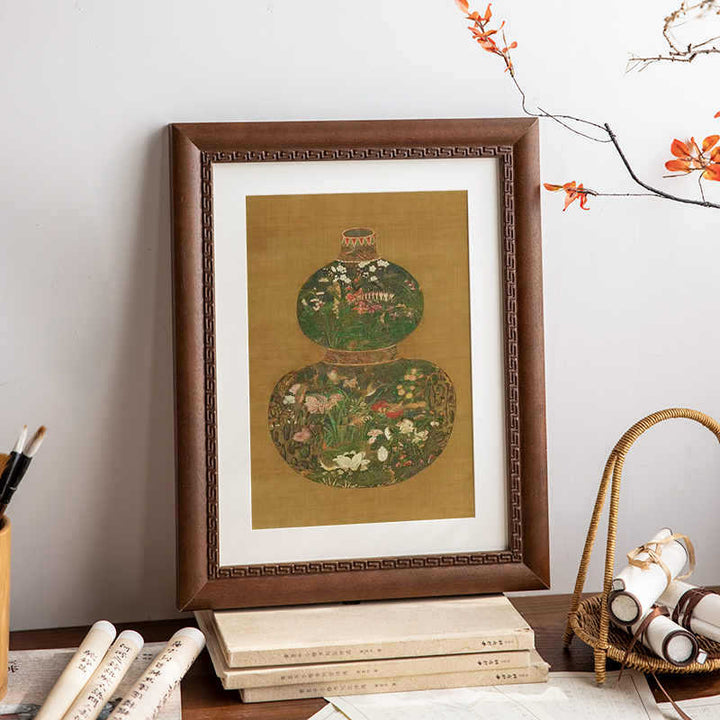 Elegant Framed Botanical Art Print