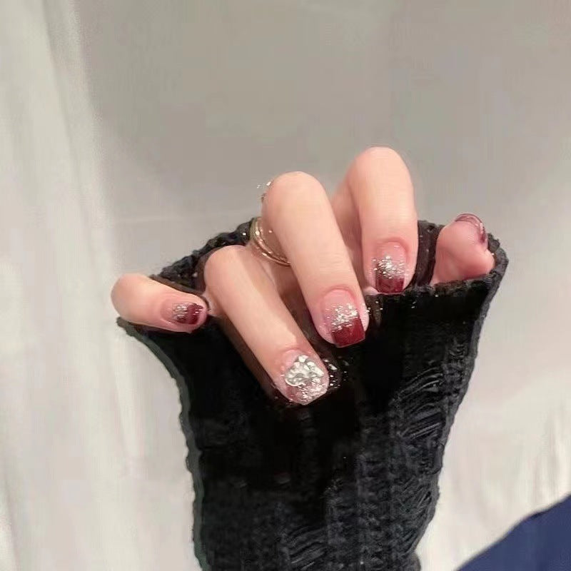 Glamorous Gradient Nail Art