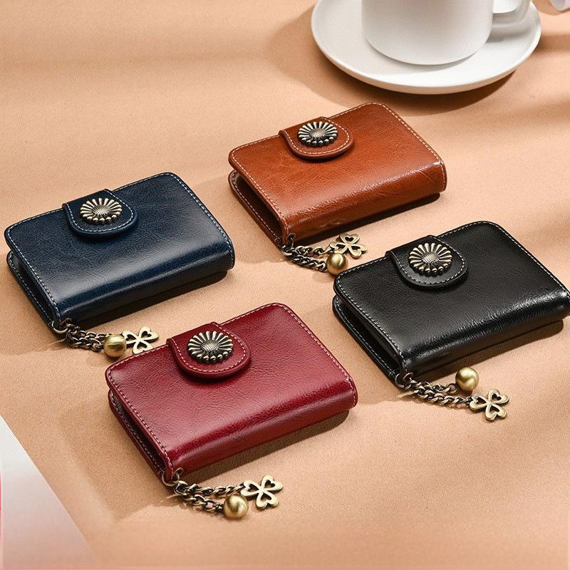 RFID Blocking Leather Card Holder