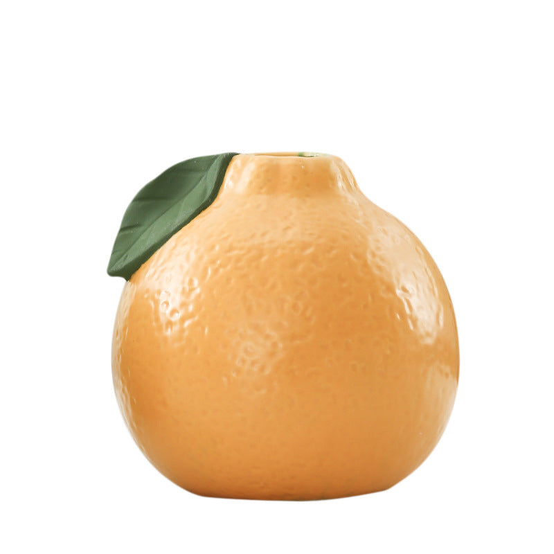 Whimsical Ceramic Fruit-Shaped Vase Kalsten