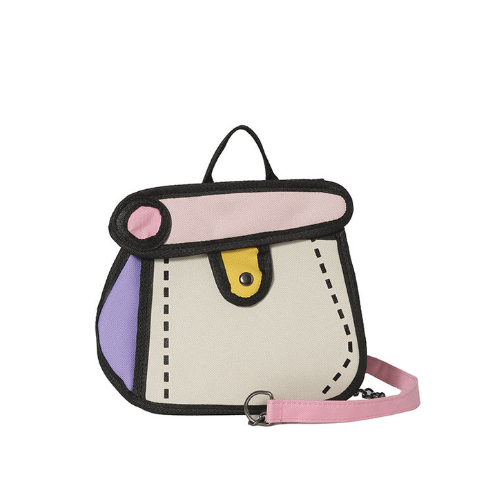 Trendy Cartoon-Style Mini Backpack Kalsten