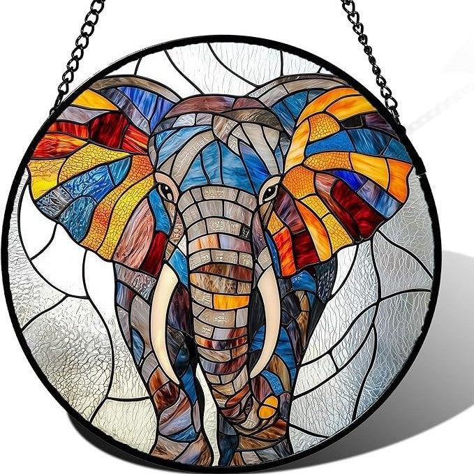 Stained Glass Phoenix Wall Art Kalsten