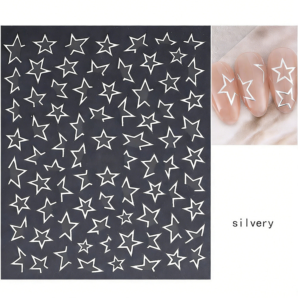 Decorative Star Nail Art Nail Stickers