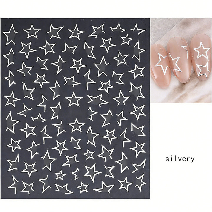 Decorative Star Nail Art Nail Stickers