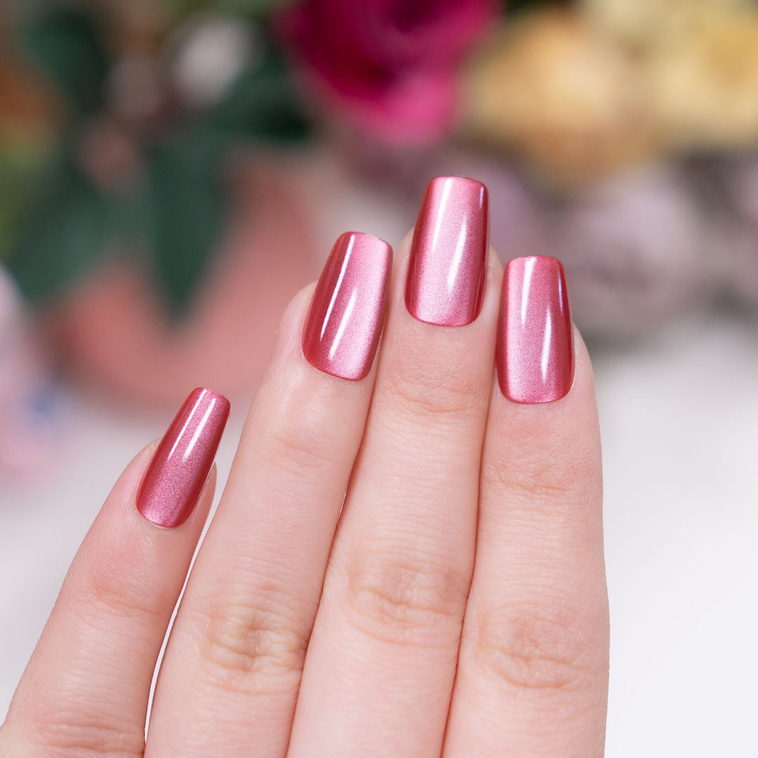 Glossy Press-On Nail Art  1791110921