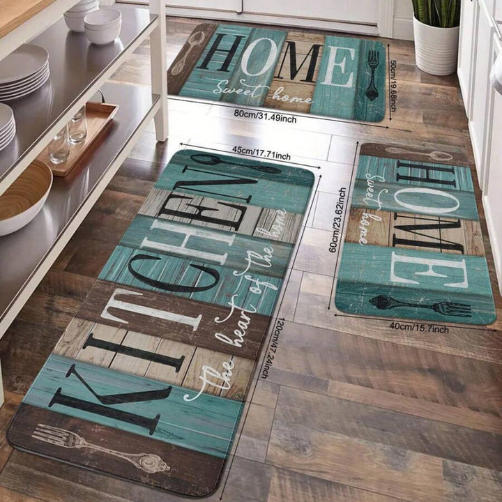 Festive Christmas Kitchen Mat Kalsten