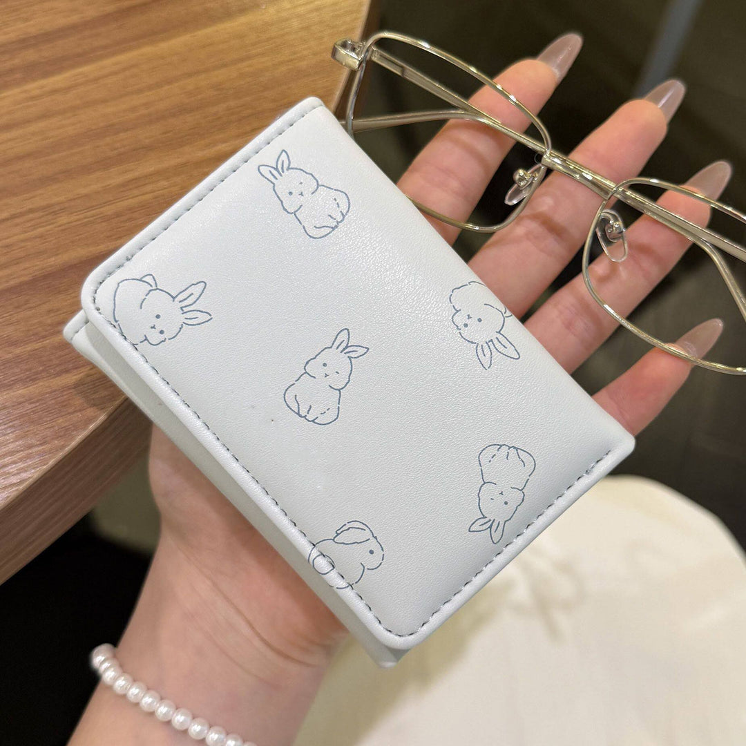 Cute Rabbit-Themed Card Holder
